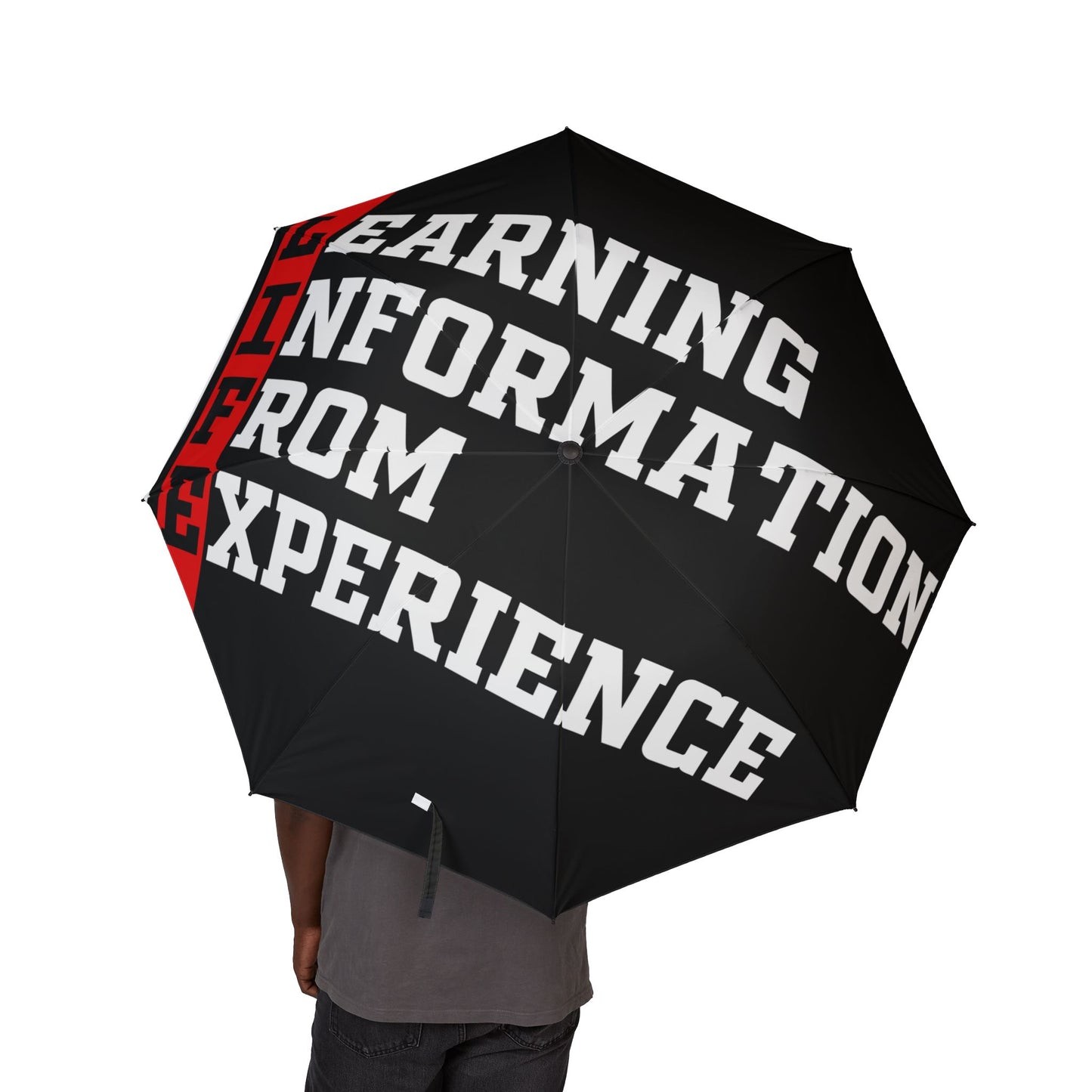 L.I.F.E. Semi-Automatic Foldable Umbrella | Stylish Rainy Day Accessory, Travel Umbrella