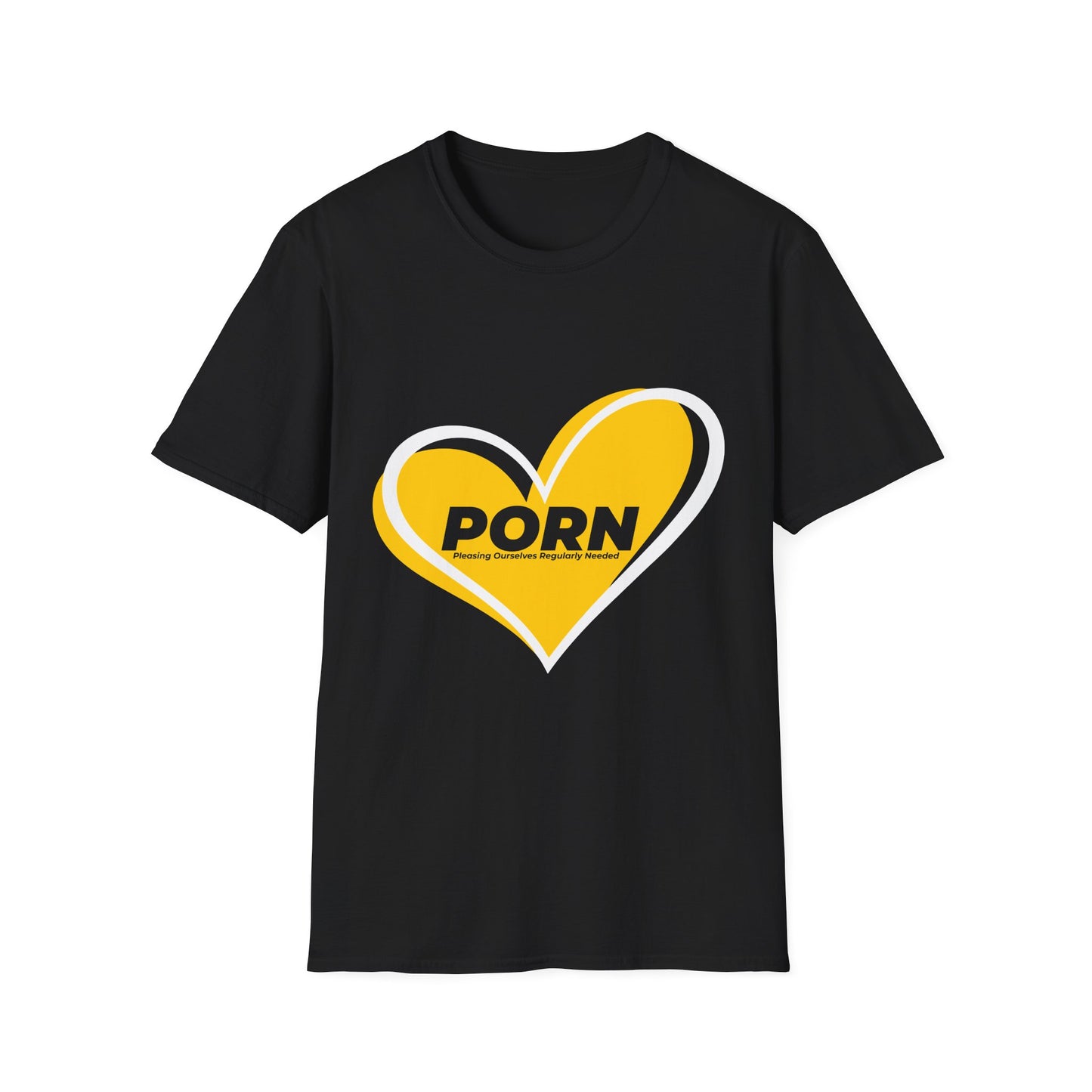 'P..O.R.N.' - Graphic Tee for Erotic Entertainment Lovers