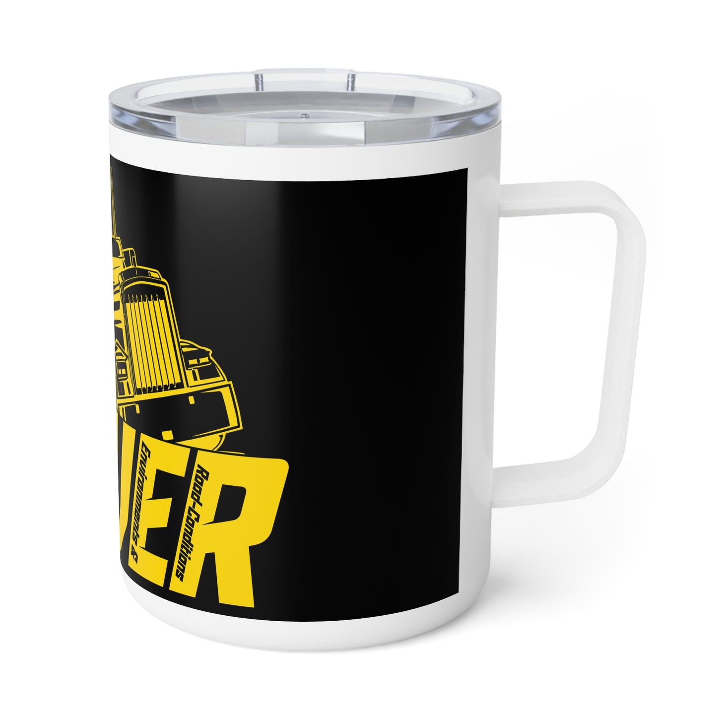 Truck D.R.I.V.E.R. Insulated Coffee Mug - Perfect Gift for Truckers, Ride Share Drivers, Driving Enthusiasts