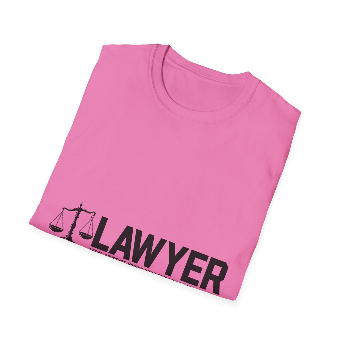 L.A.W.Y.E.R. Unisex Softstyle T-Shirt