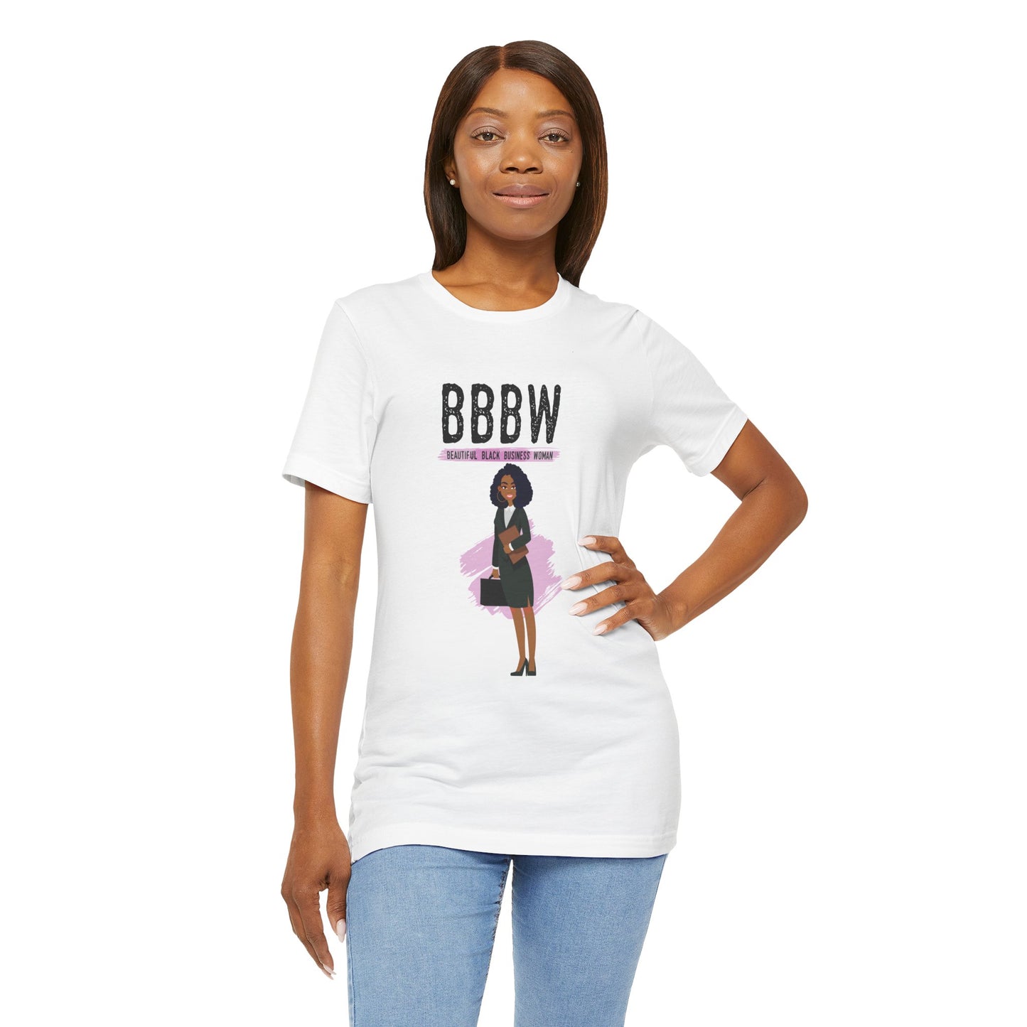 Empowering BBBW Black Beauty Short Sleeve Tee