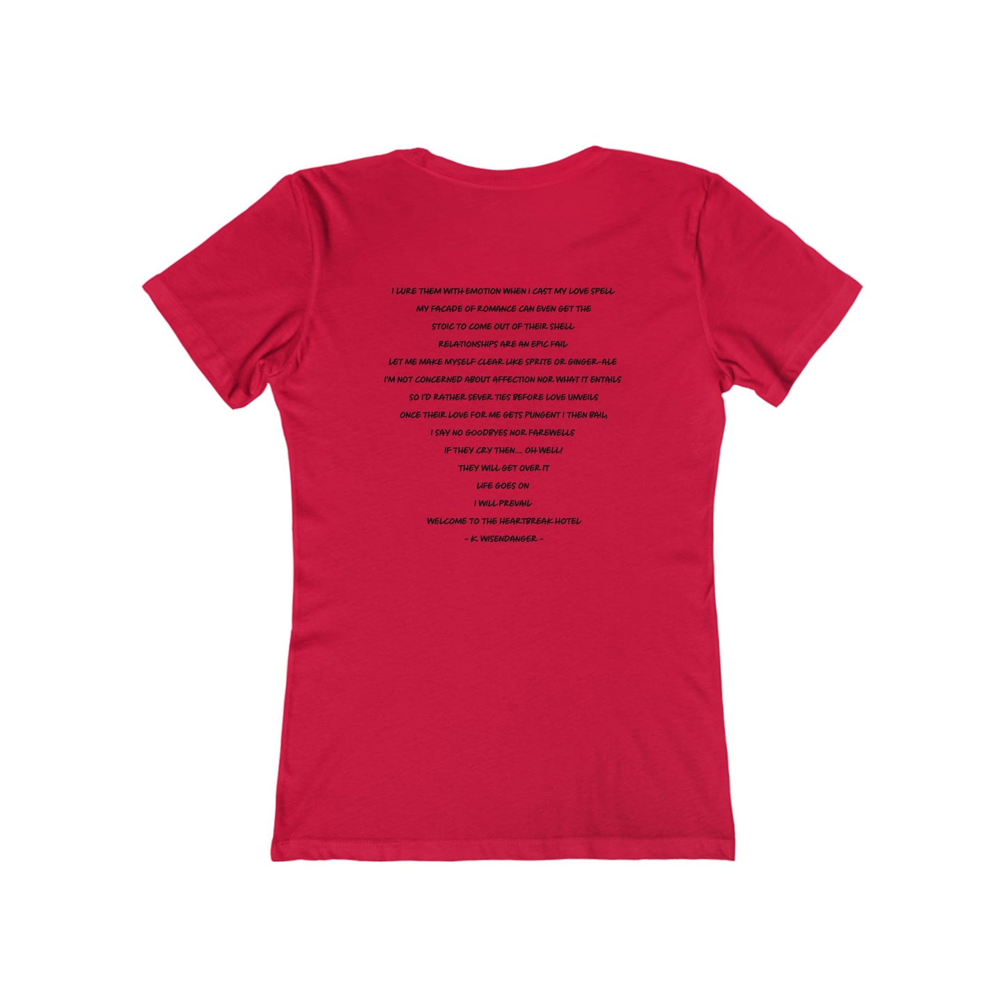 Heartbreaker Premium Graphic Tee — Women's Boyfriend Fit T‑Shirt