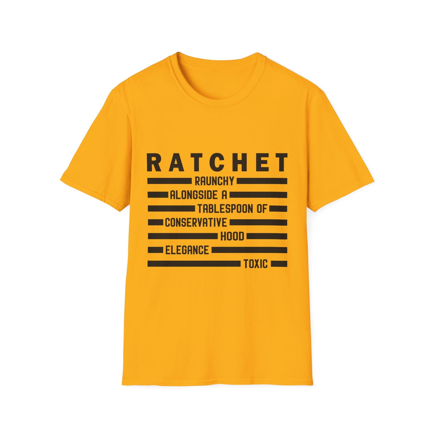 R.A.T.C.H.E.T. Unisex Softstyle T-Shirt - Fun Graphic Tee for Casual Wear
