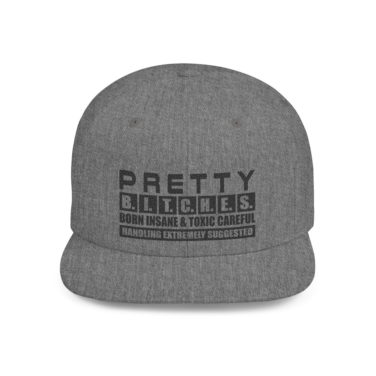 PRETTY B.I.T.C.H.E.S. Cap with Bold Text, Perfect for Everyday Wear, Great Gift for Friends, Casual Outings, Streetwear Fashion