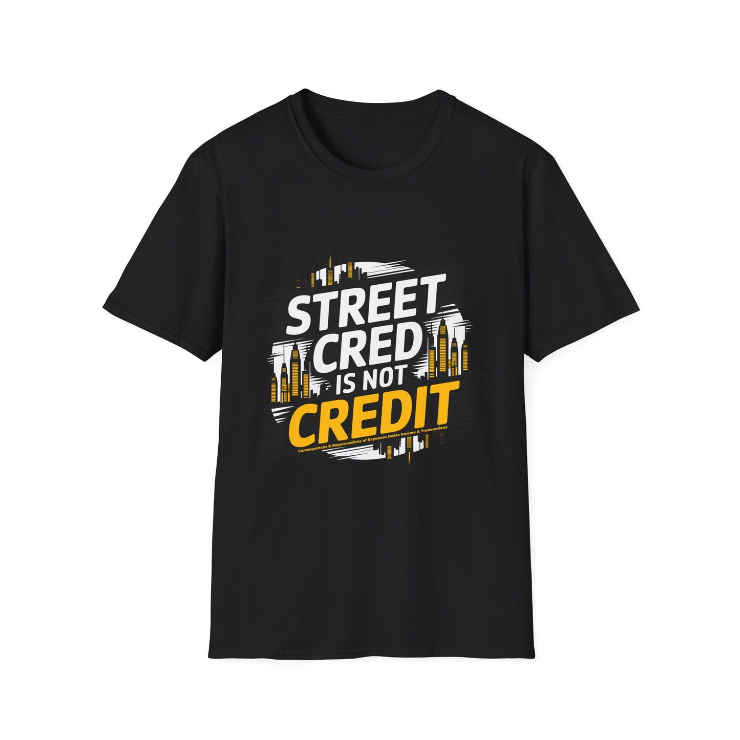 Street Cred Unisex Softstyle T-Shirt - Trendy Graphic Tee