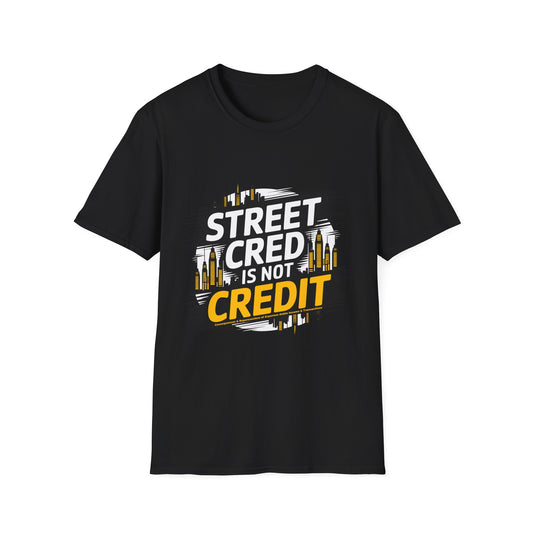 Street Cred Unisex Softstyle T-Shirt - Trendy Graphic Tee