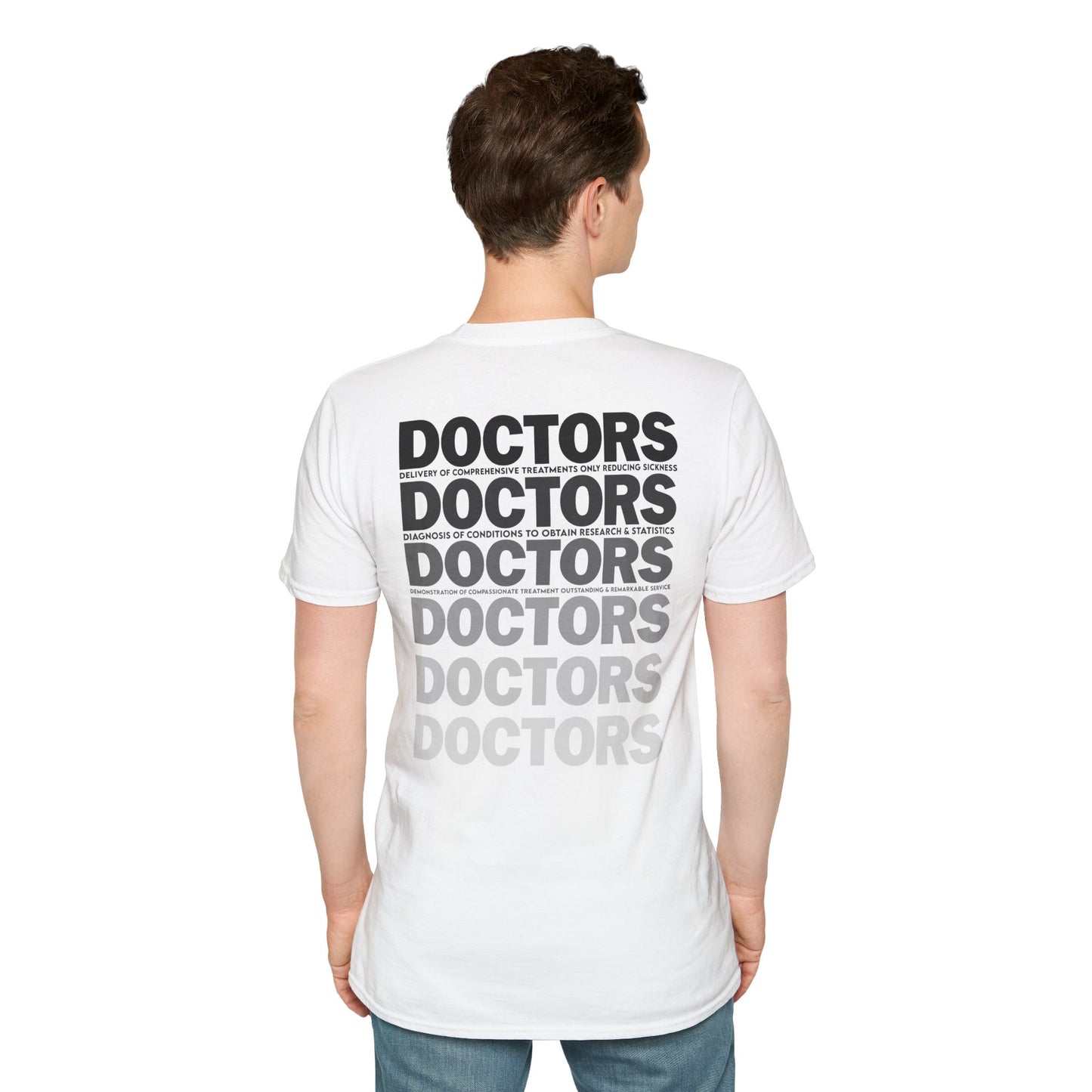 D.O.C.T.O.R.S. Unisex Softstyle T-Shirt - Medical Sly Tee for Healthcare Professionals