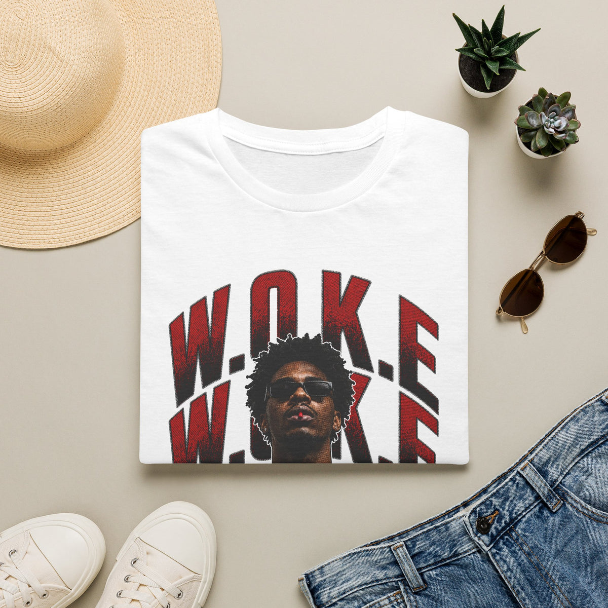 W.O.K.E. Graphic T-Shirt — Bold Social Justice Statement Tee