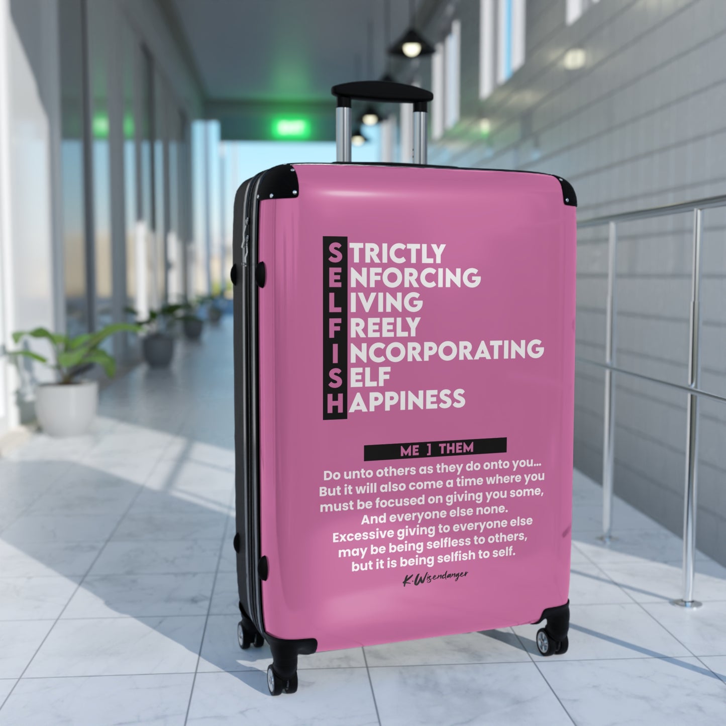 S.E.L.F.I.S.H. Stylish Luggage for Her