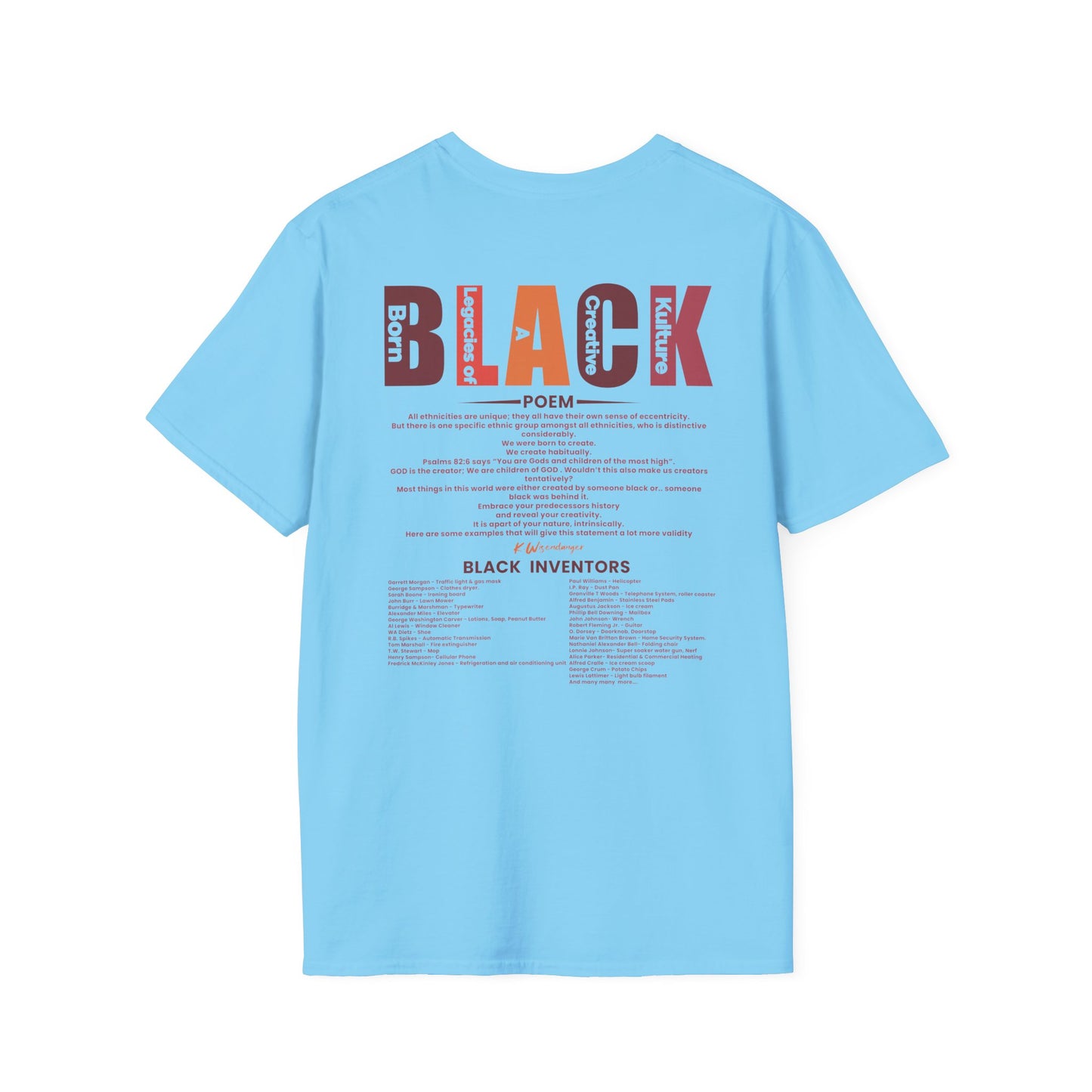 N.I.G.G.A. Diversity Matters Unisex Softstyle T-Shirt - Celebrate Unique Perspectives