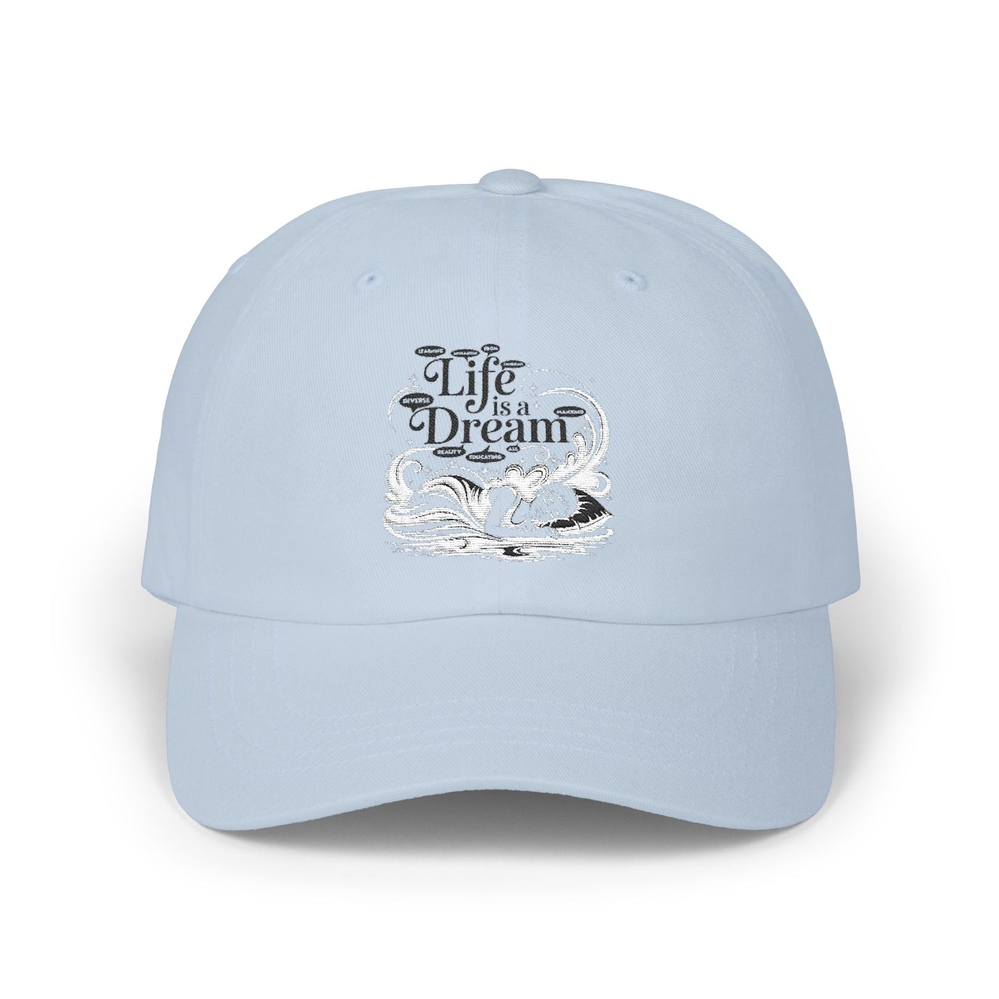 L.I.F.E. is a D.R.E.A.M. - Trendy Cap, Outdoor Events, Casual Wear