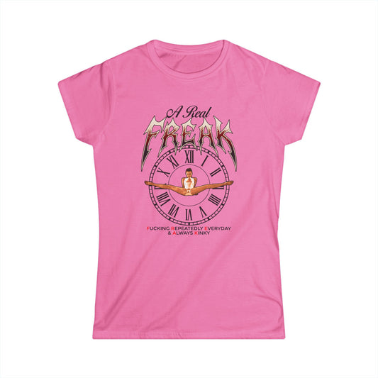 F.R.E.A.K. Women's Tee — Classic White Softstyle T-Shirt