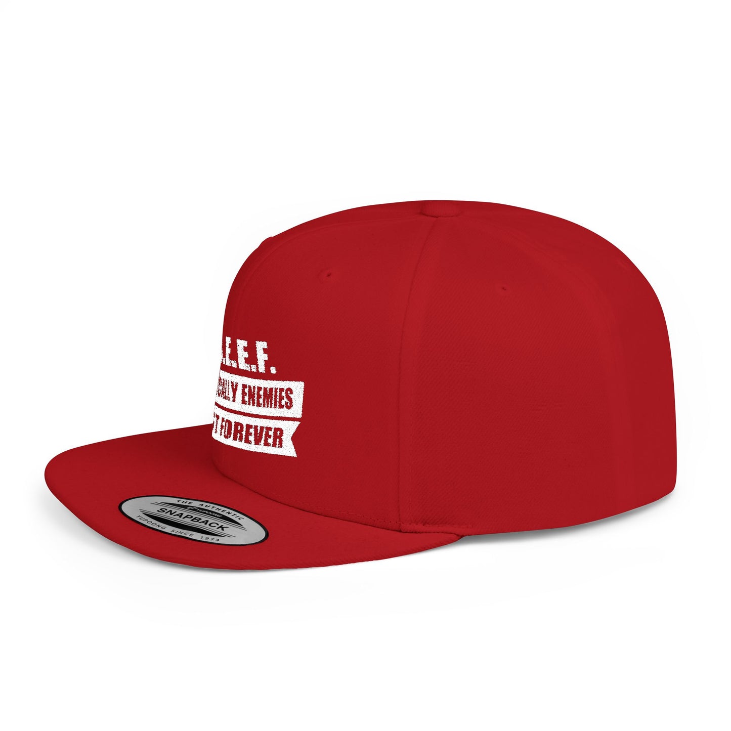 B.E.E.F. Flat Bill Snapback Hat, Casual Cap for Trendsetters, Adjustable Snapback, Perfect Gift for Birthdays, Streetwear Style, [...]