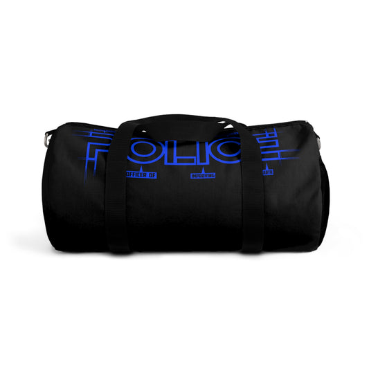 P.O.L.I.C.E. Duffel Bag | Gym Bag, Travel Bag, Sports Bag, Weekend Getaway, Police Officer Gift,