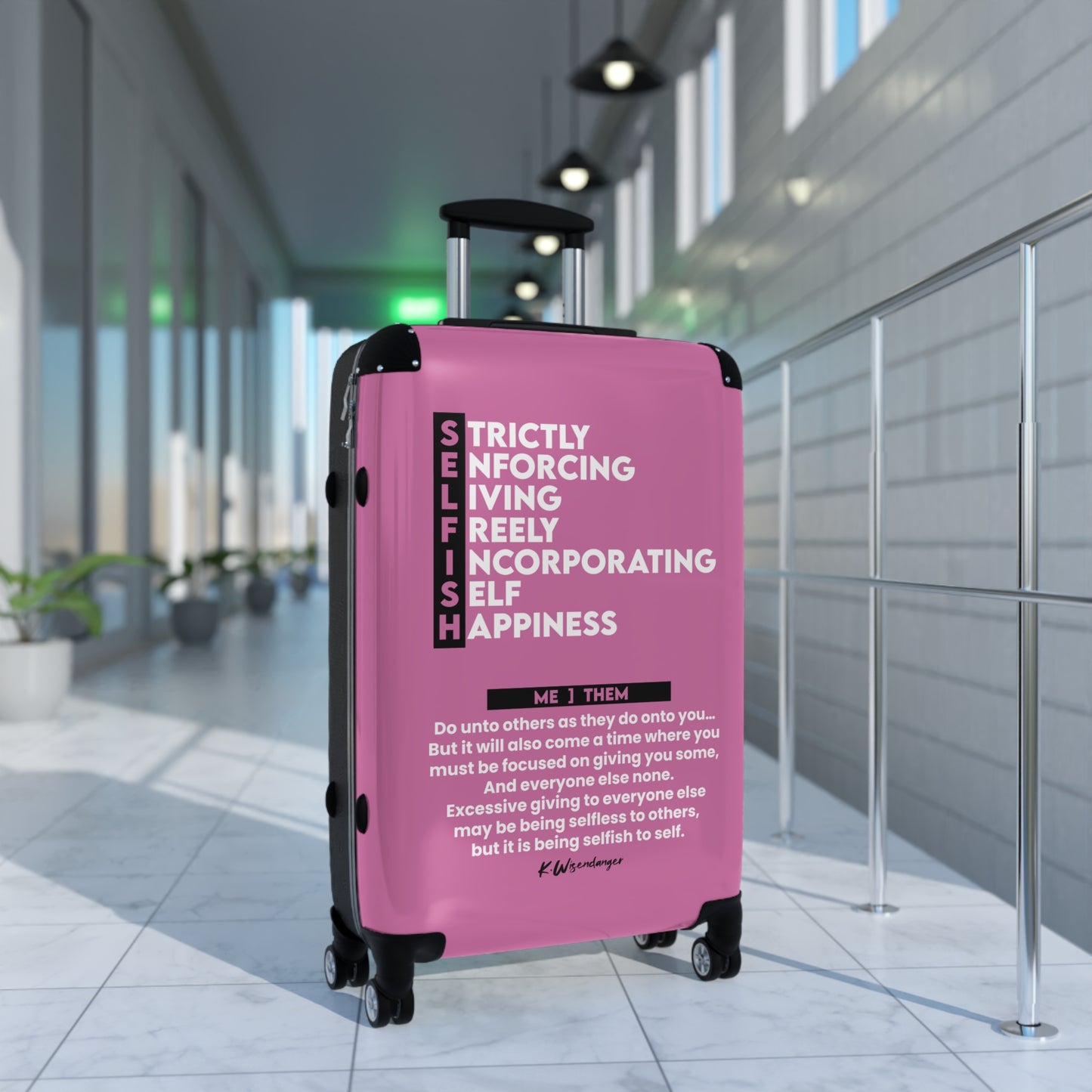 S.E.L.F.I.S.H. Stylish Luggage for Her