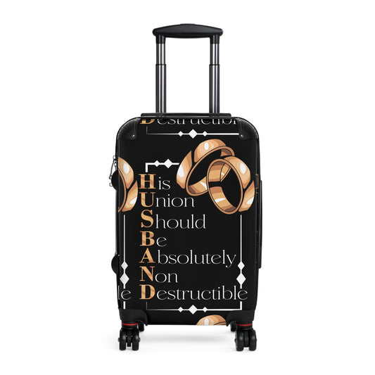 Durable Travel Suitcase - Perfect Gift for Couples, Wedding Travel, Honeymoon, Anniversaries, Adventurers