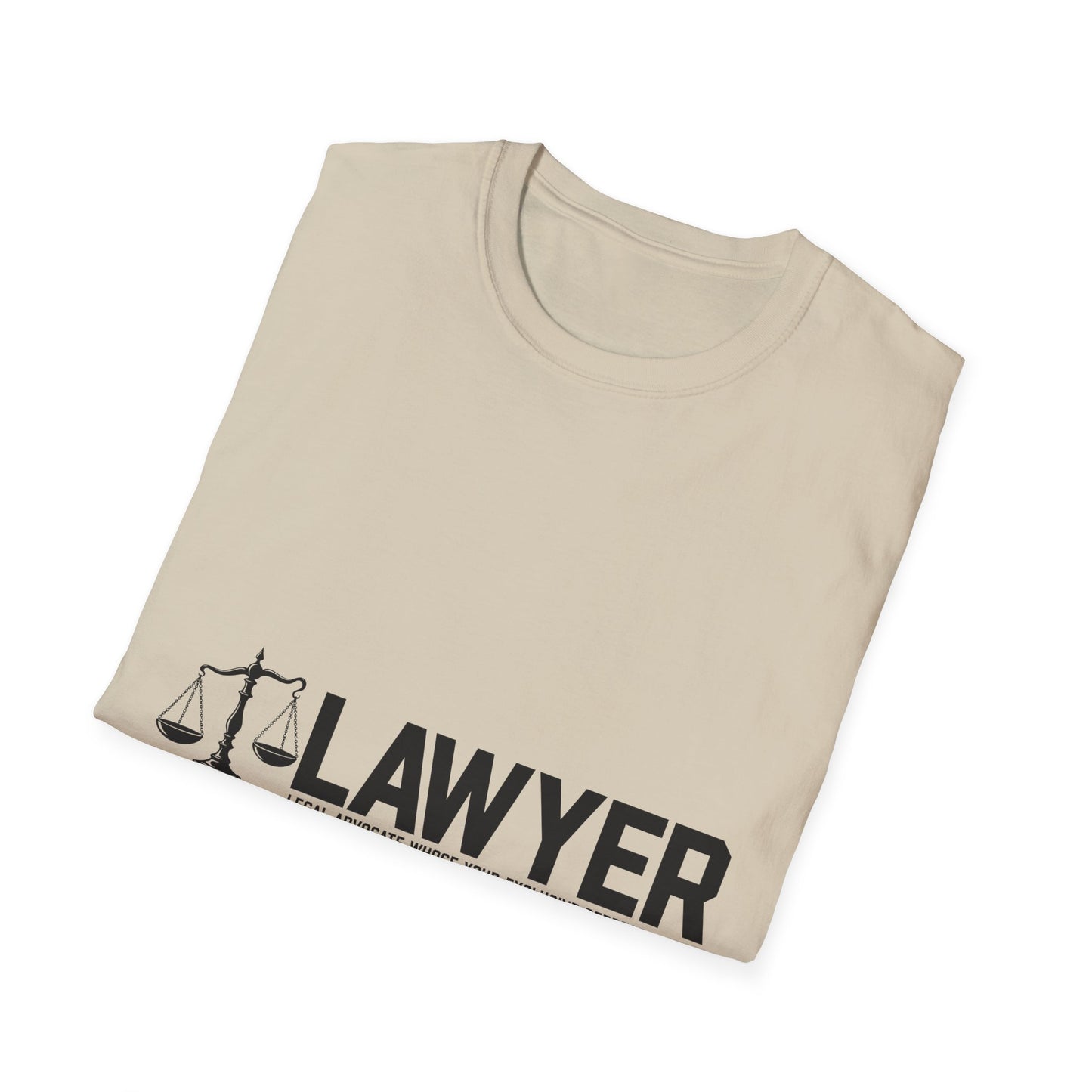 L.A.W.Y.E.R. Unisex Softstyle T-Shirt