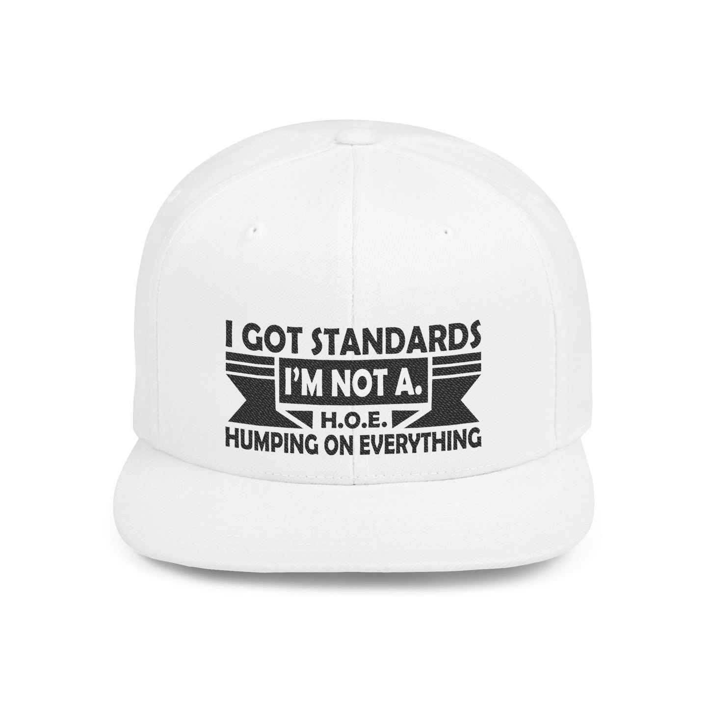 Not A H.O.E. Trendy Snapback Cap, Fun Hat for Casual Days