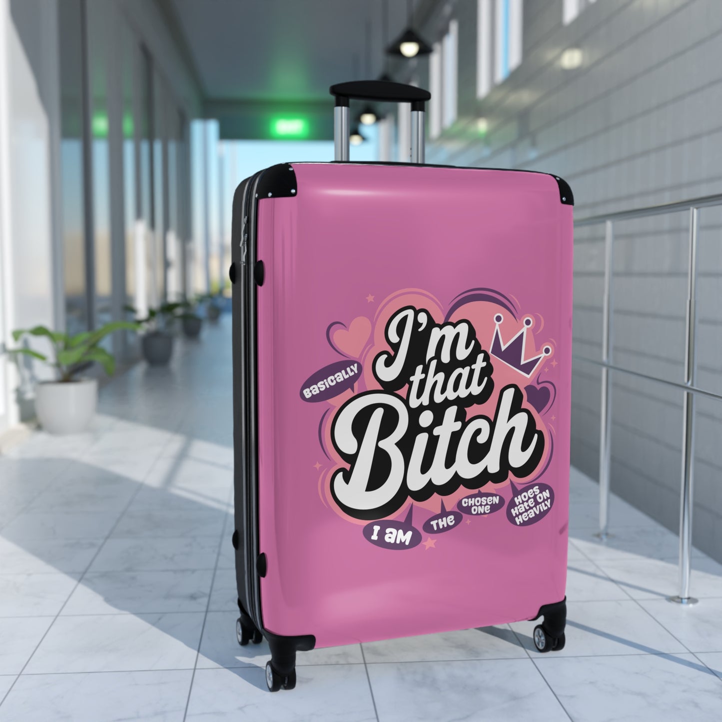 I'm That Bitch, Lightweight Luggage, Trendy Carry-On, Stylish Travel Gear, Perfect for Jet Setters, Gifts for [...]