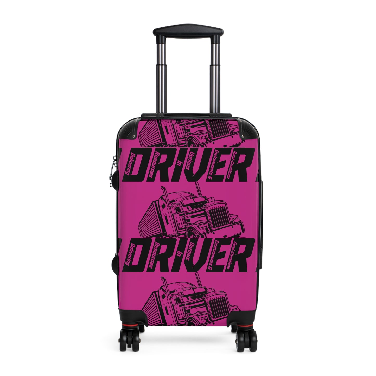 Truck Driver-Themed Suitcase for Truck Enthusiasts, Travel Gear, Luggage for Road Trips, Perfect Gift for Drivers, Adventurers