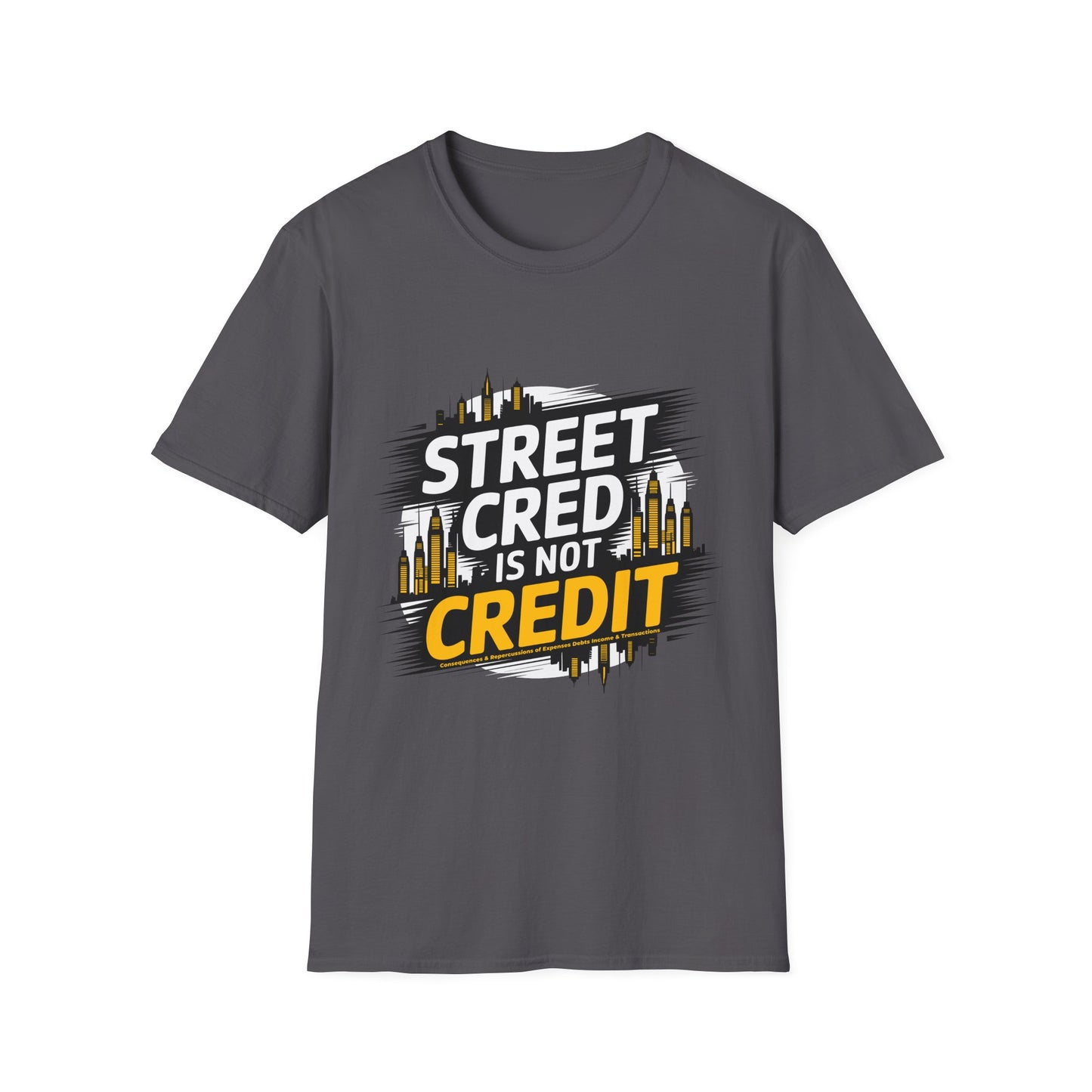 Street Cred Unisex Softstyle T-Shirt - Trendy Graphic Tee