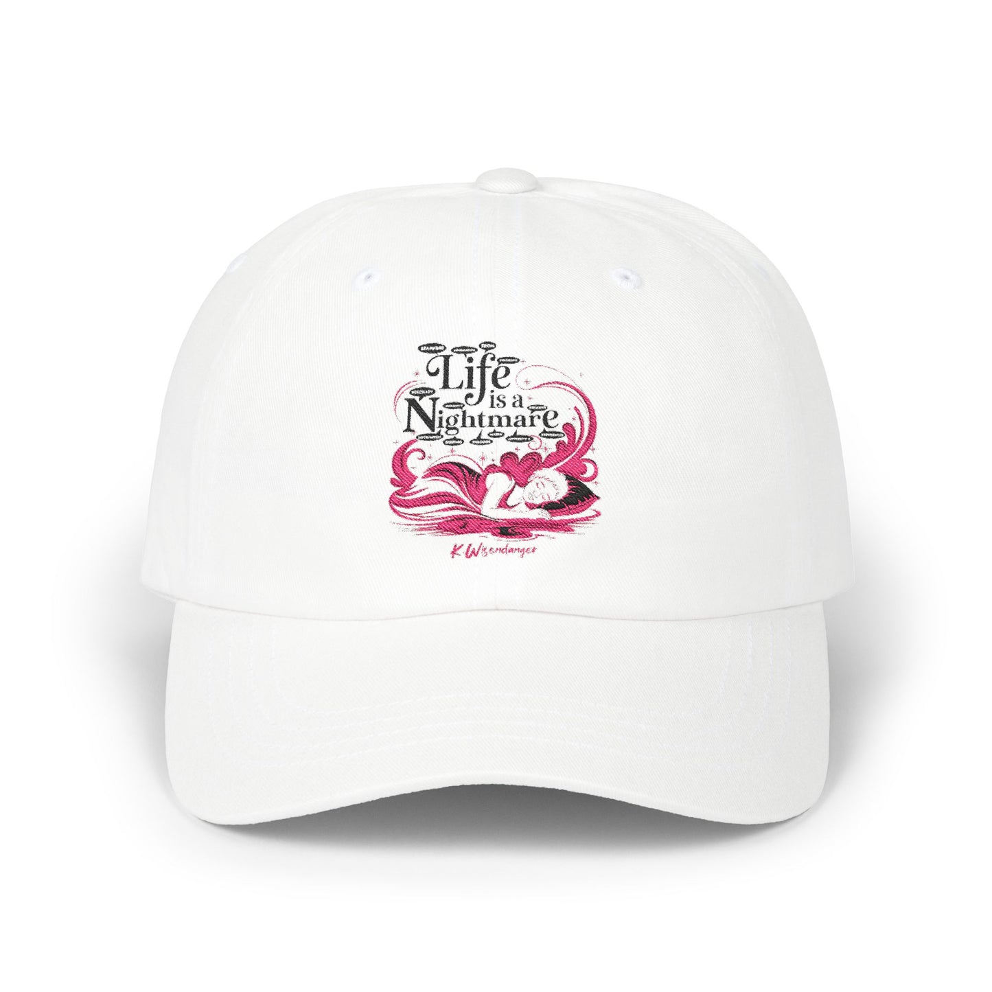 Life is a N.I.G.H.T.M.A.R.E. Classic Cap, Unisex Hat