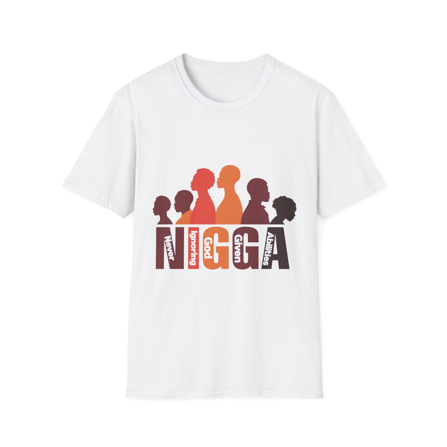 N.I.G.G.A. Diversity Matters Unisex Softstyle T-Shirt - Celebrate Unique Perspectives