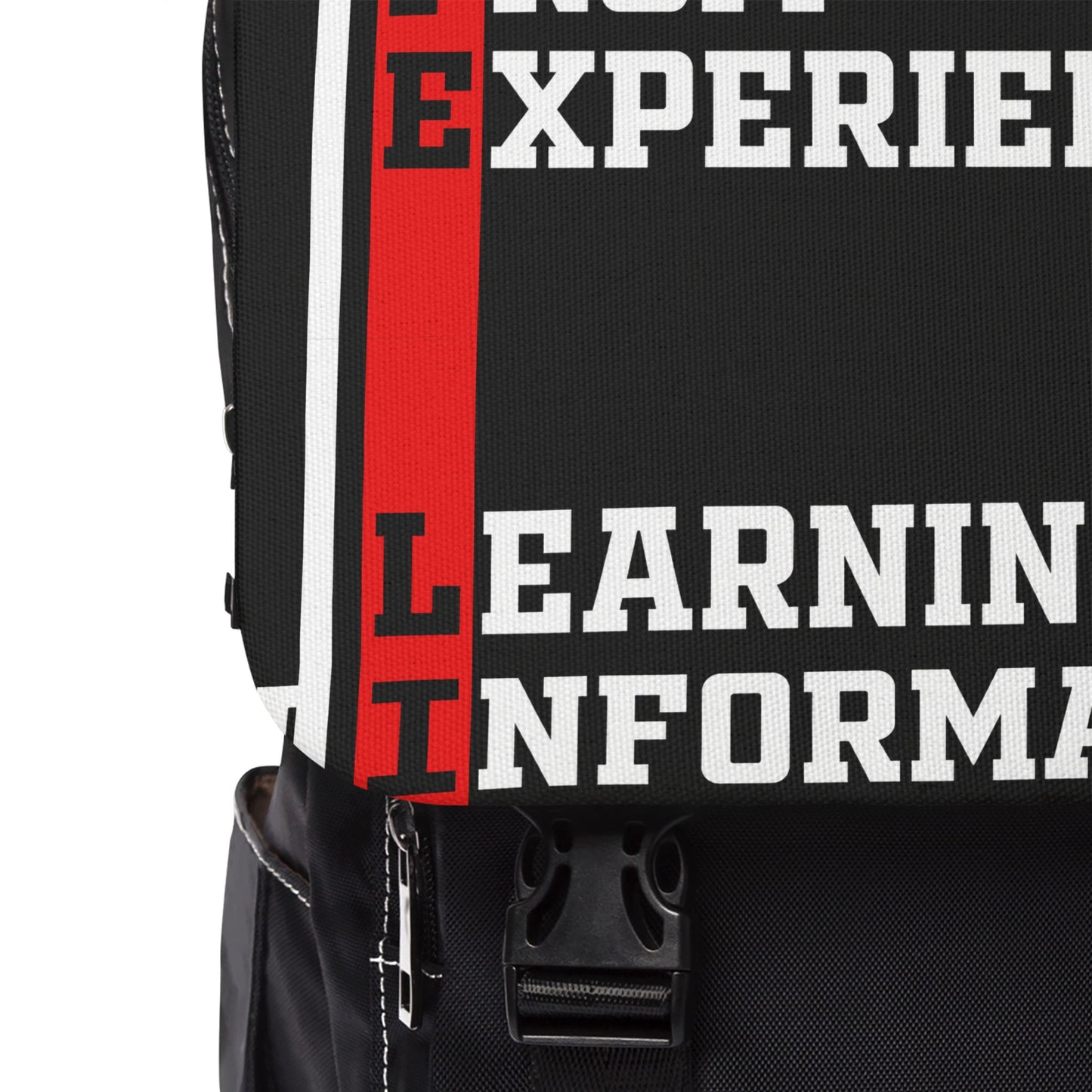 L.I.F.E. Inspirational Unisex Casual Backpack - Perfect for School, Work, or Weekend Adventures, Great Gift for Students, Minimalist Style