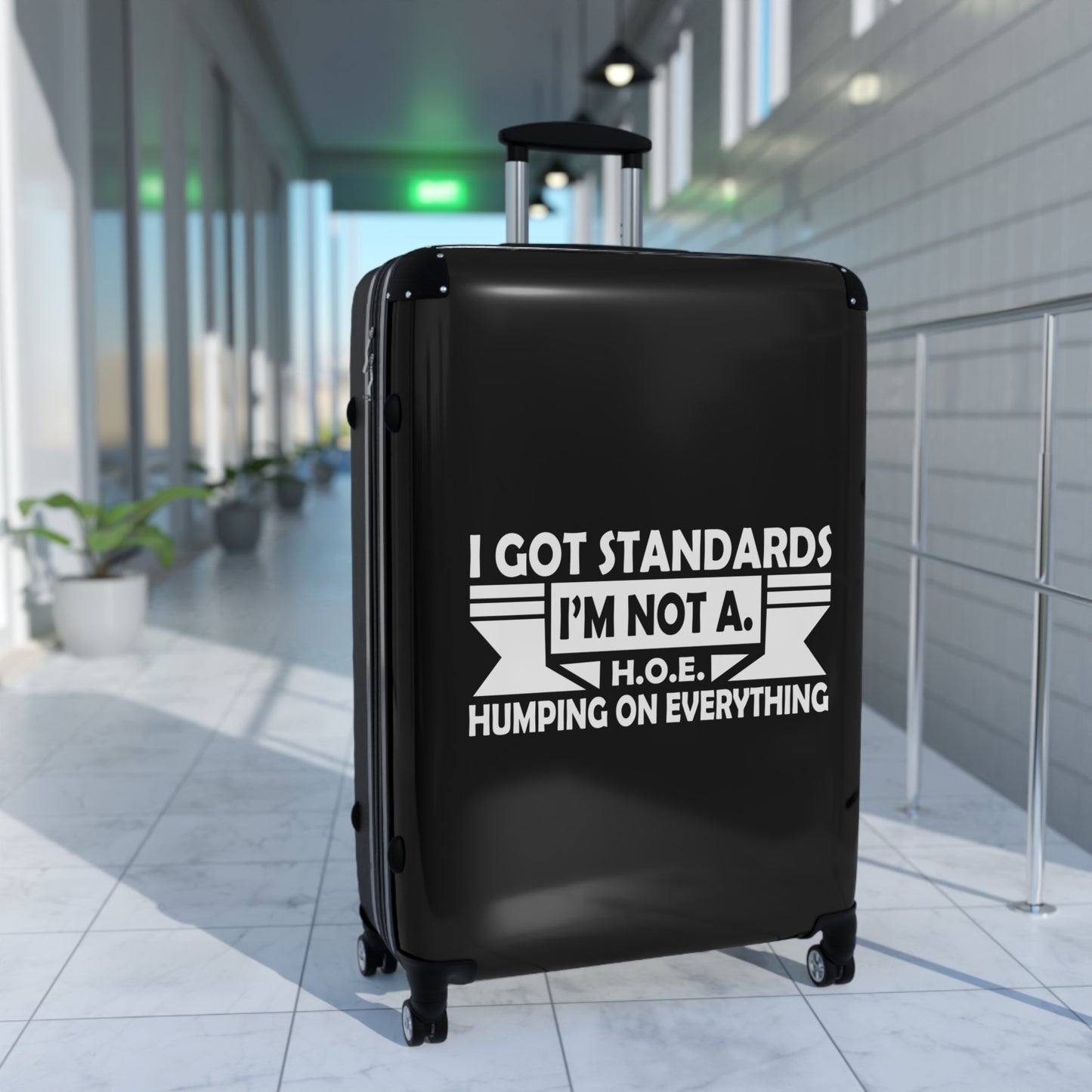 I'm Not A H.O.E. Quirky Luggage, Unique Travel Gifts, Vacation Essentials, Stylish Carry-On