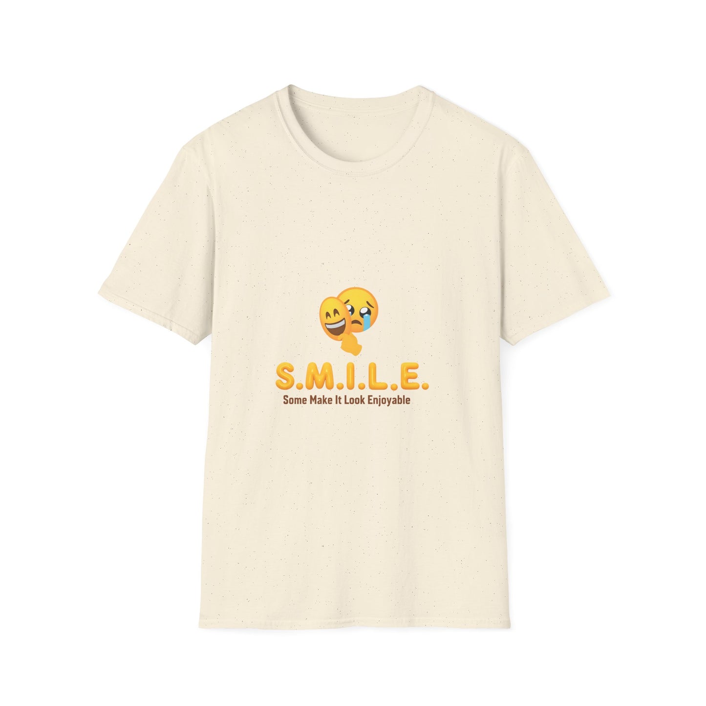 S.M.I.L.E. Graphic Tee | Positive Message Shirt | Gift for Friends | Casual Wear | Everyday Humor