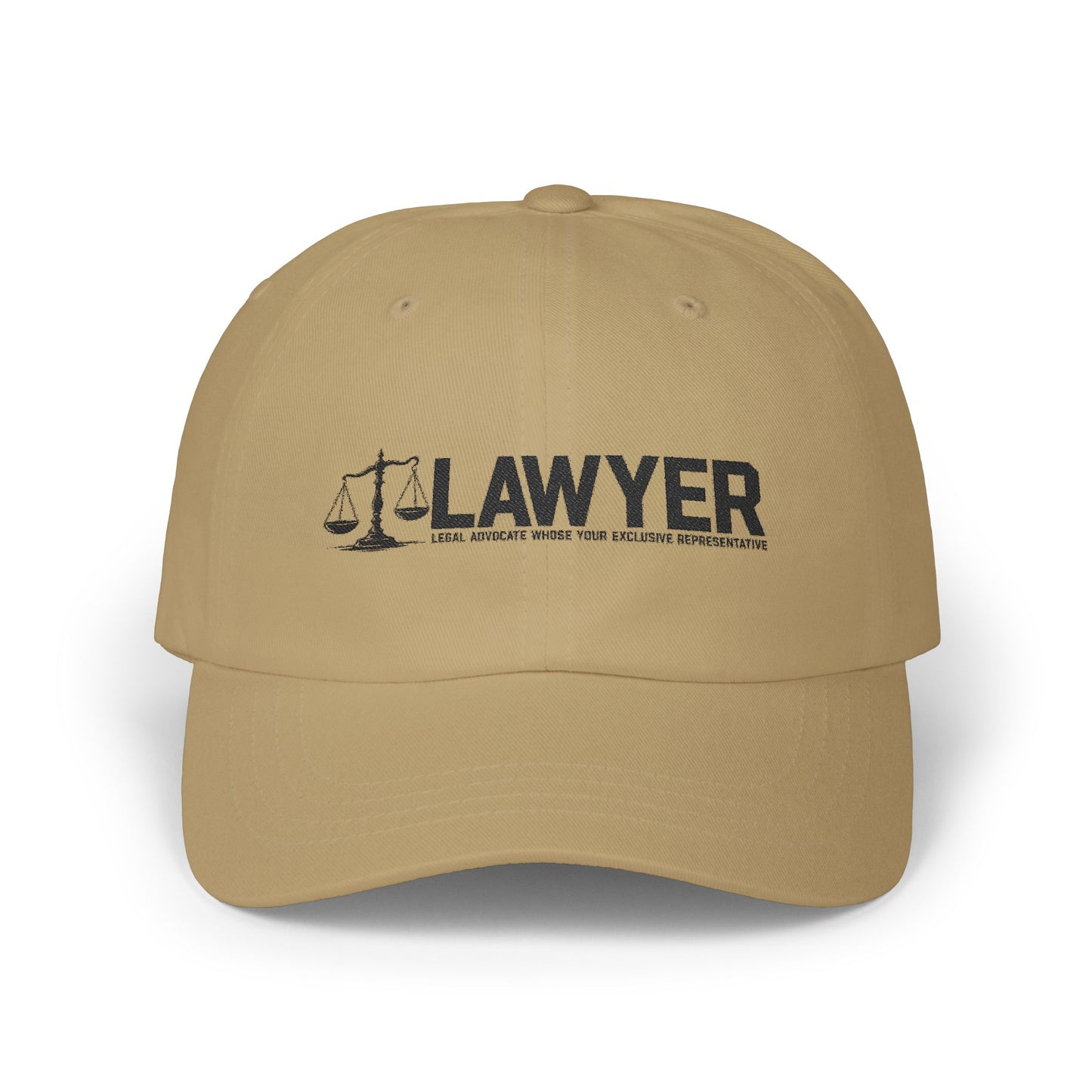 L.A.W.Y.E.R. Classic Dad Cap | Adjustable Hat for Legal Professionals | Gift for Lawyers, Law Students, Graduation, Father’s Day