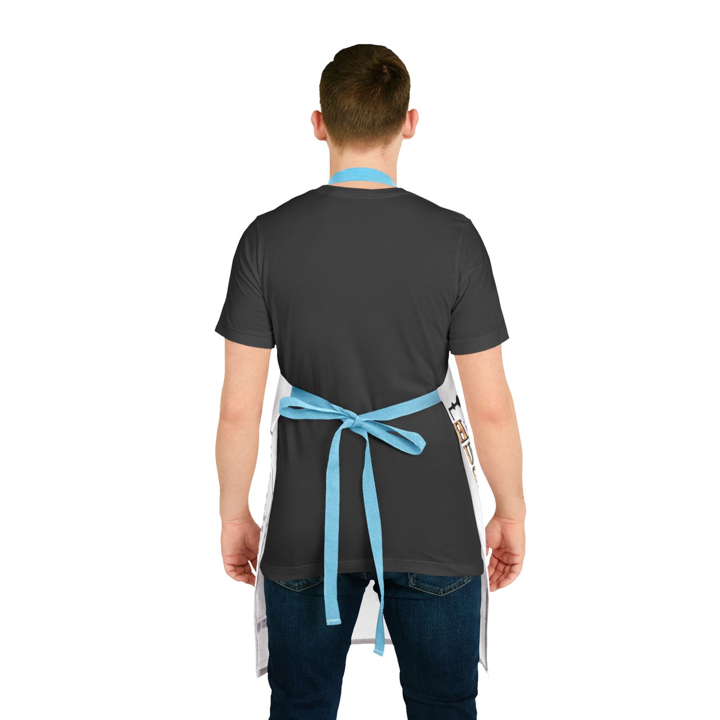 Premium Wedding Vows Apron — "His Union Should Be Absolutely Non Destructible" Decorative Cooking Apron