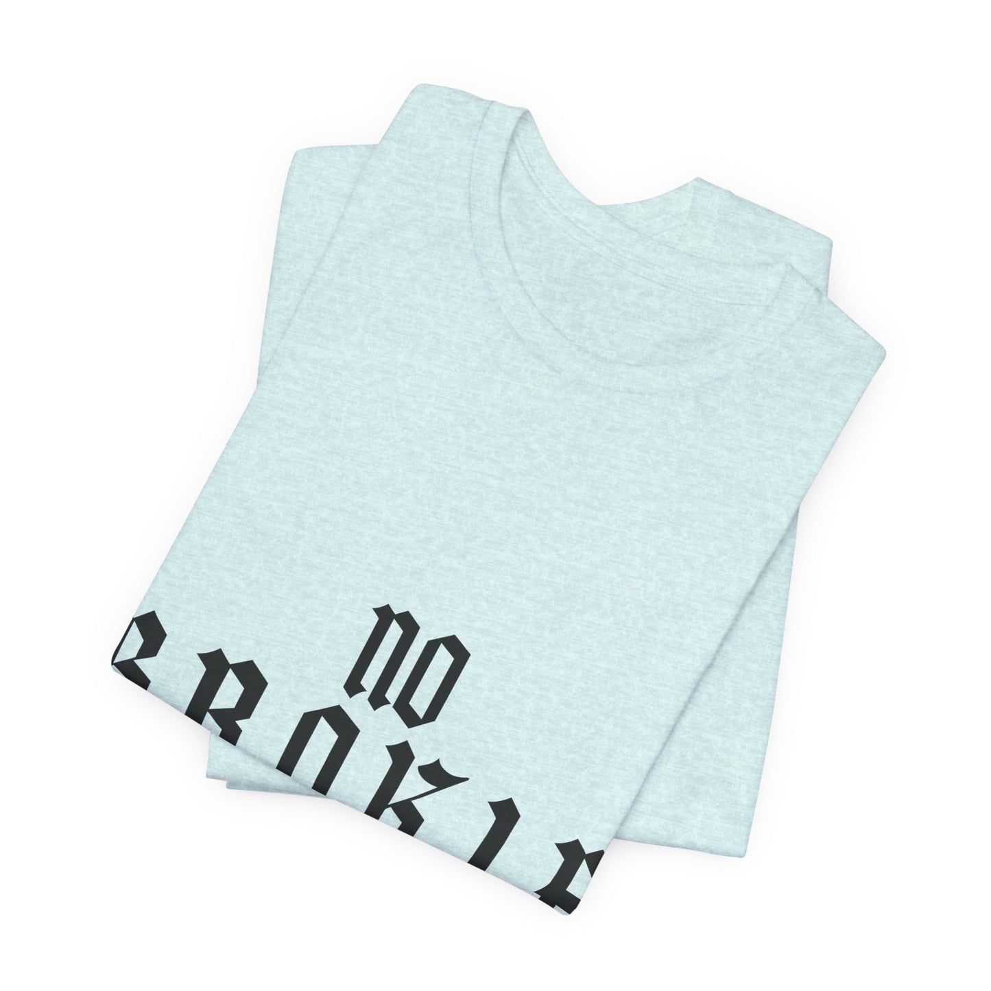 No B.R.O.K.I.E. Premium Tee — Graphic Vintage Streetwear T-Shirt with Bench Illustration