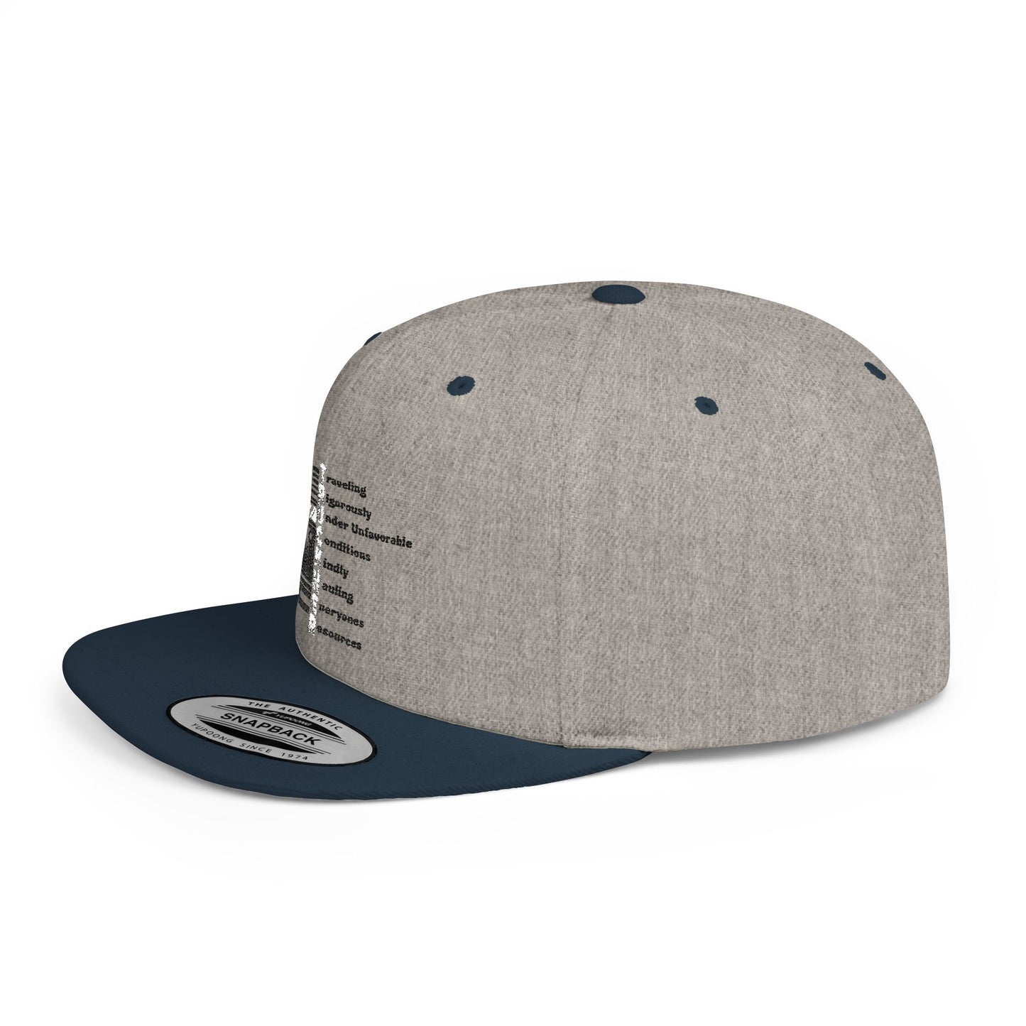 T.R.U.C.K.H.E.R. Flat Bill Snapback | Cool Hat for Outdoor Adventures, Perfect for Women, Gift for Truck Enthusiasts, Road [...]