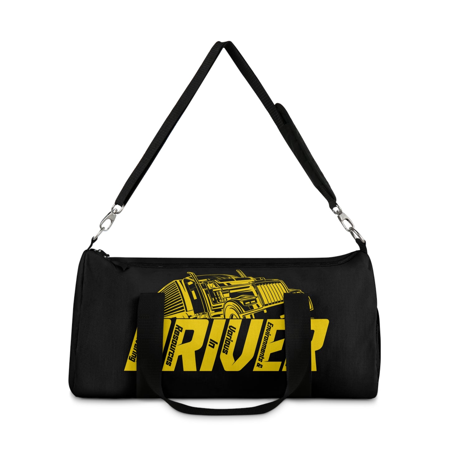 D.R.I.V.E.R. Stylish Gym Duffel Bag for Active Lifestyles, Travel Tote, Perfect for Workouts
