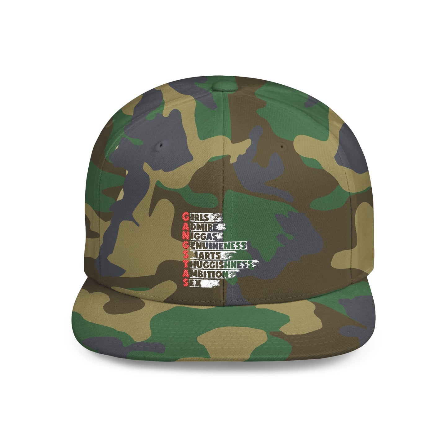 G.A.N.G.S.T.A.S. | Streetwear Hat for Outdoors, Sports, Casual Wear, Festivals