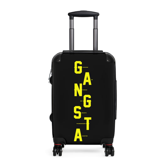 Gangsta Suitcase - Travel Bag for Adventurers, Fun Vacation Luggage, Perfect for Street Style, Gift for Travelers
