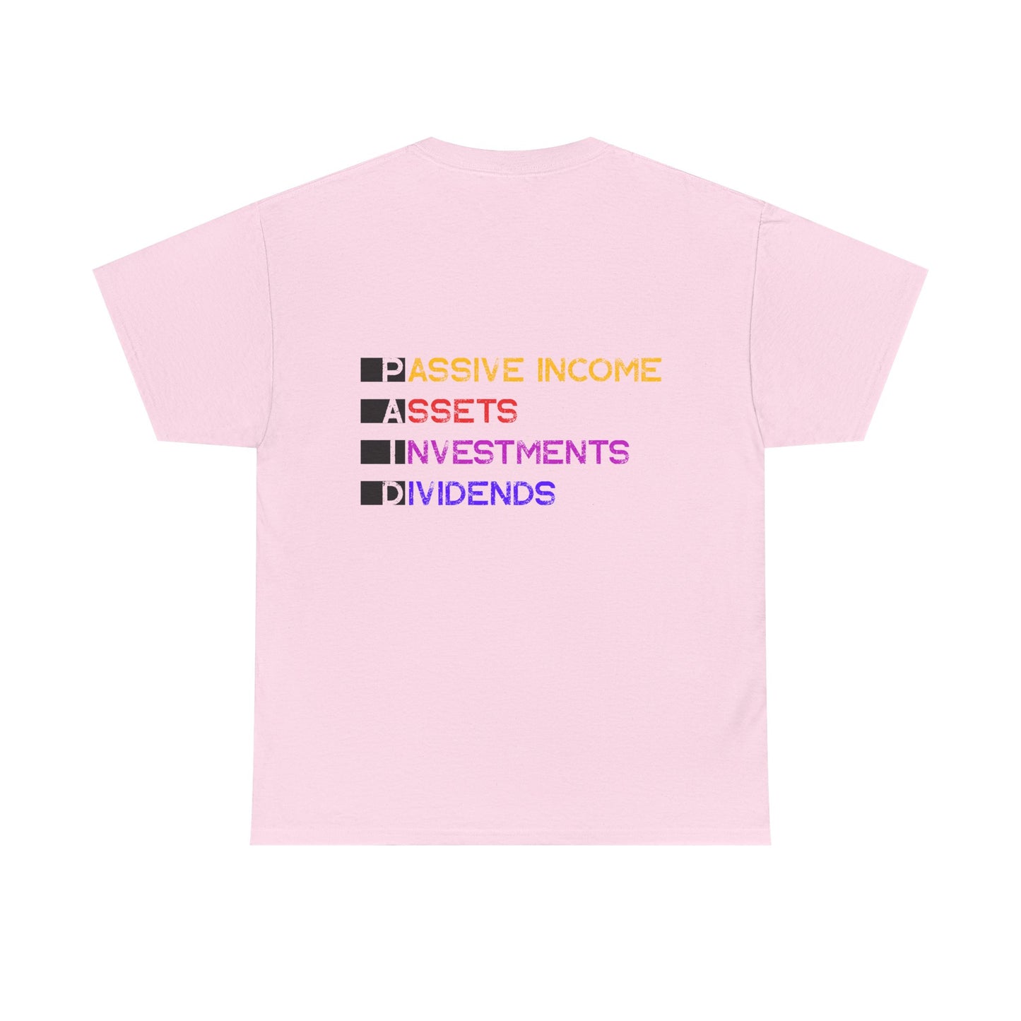 Get Paid Unisex Heavy Cotton Tee - Financial Freedom & Investment Motivation