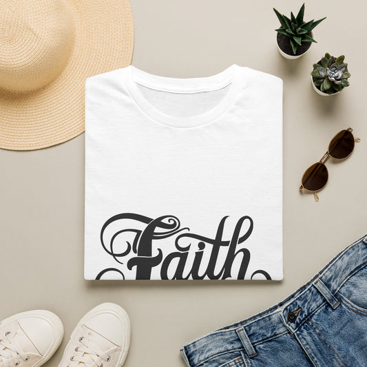 Faith Script T-Shirt — Inspirational Christian Tee
