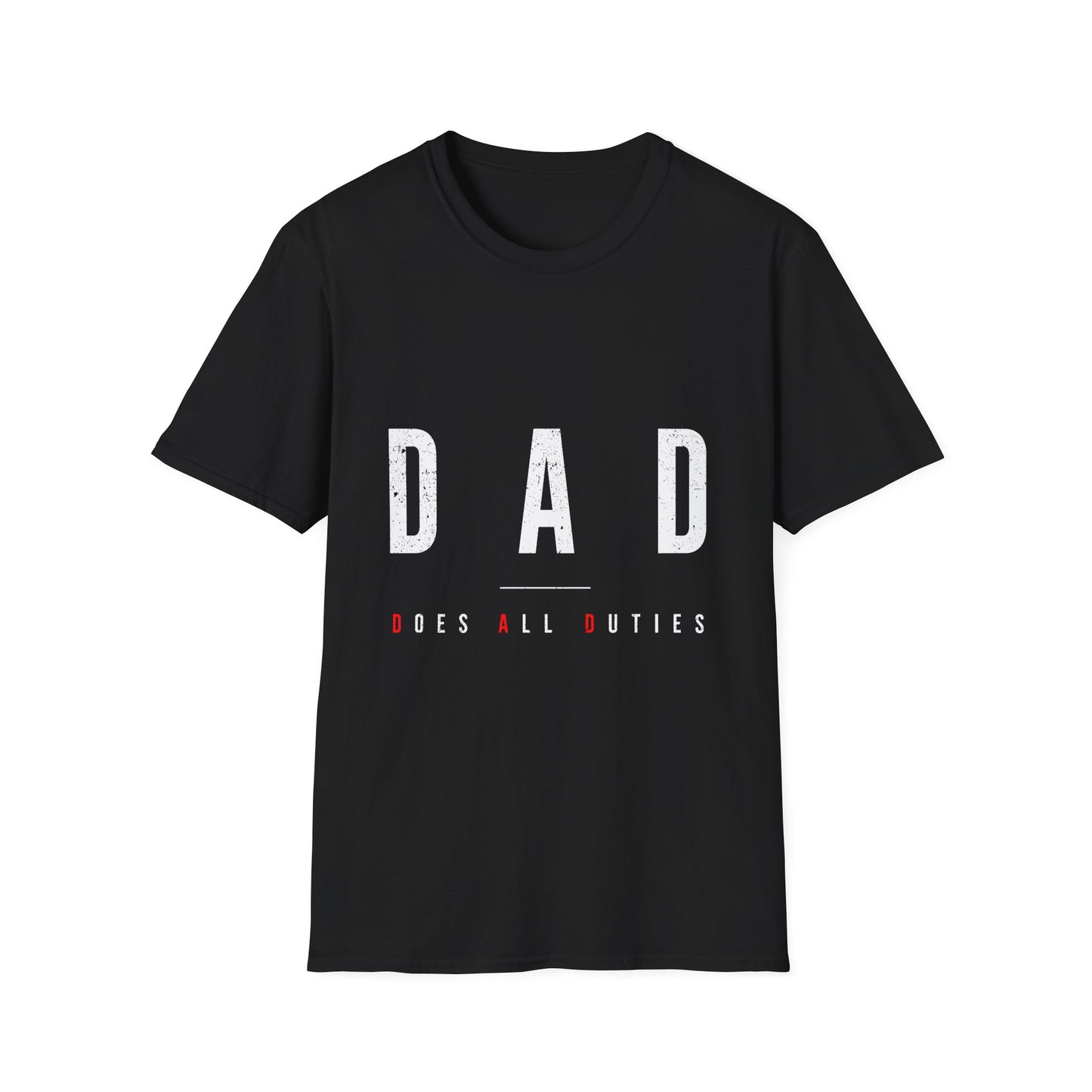 D.A.D. — Does All Duties Classic Minimal Tee for Everyday Wear