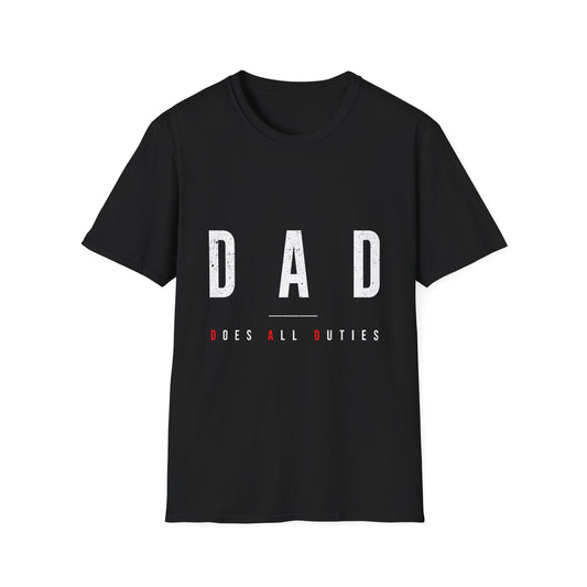 D.A.D. — Does All Duties Classic Minimal Tee for Everyday Wear