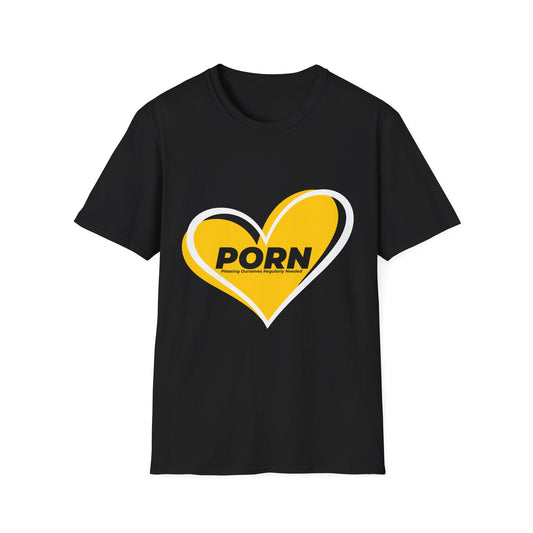 'P..O.R.N.' - Graphic Tee for Erotic Entertainment Lovers