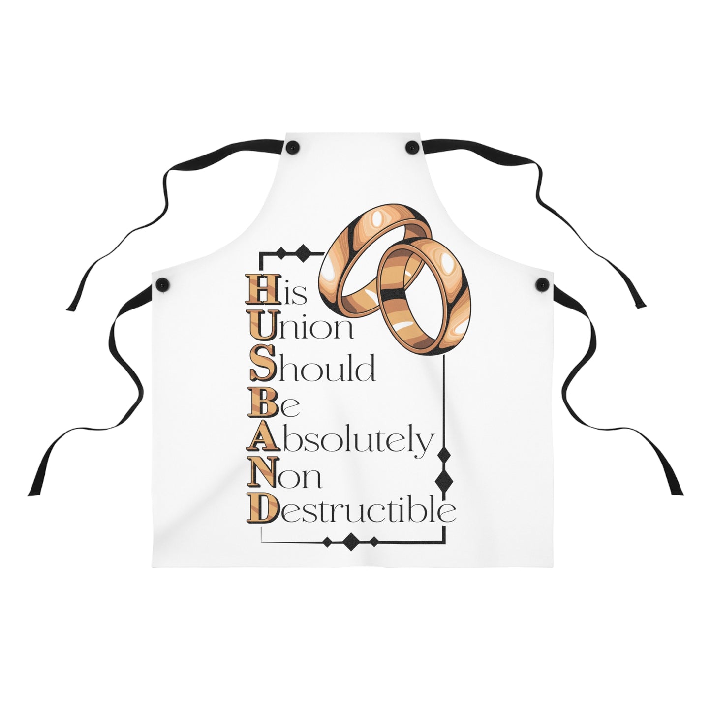 Wedding Rings Apron – "His Union Should Be Absolutely Non Destructible"