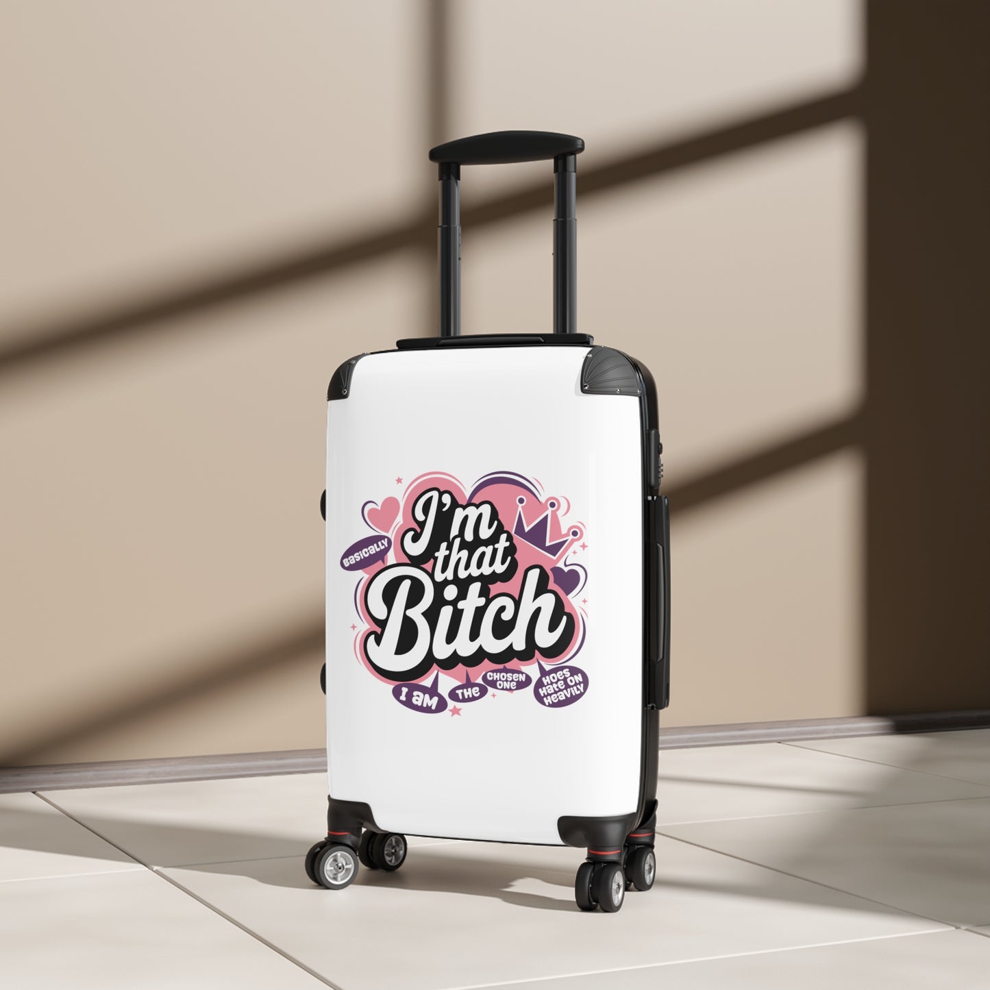 I'm That Bitch, Lightweight Luggage, Trendy Carry-On, Stylish Travel Gear, Perfect for Jet Setters, Gifts for [...]