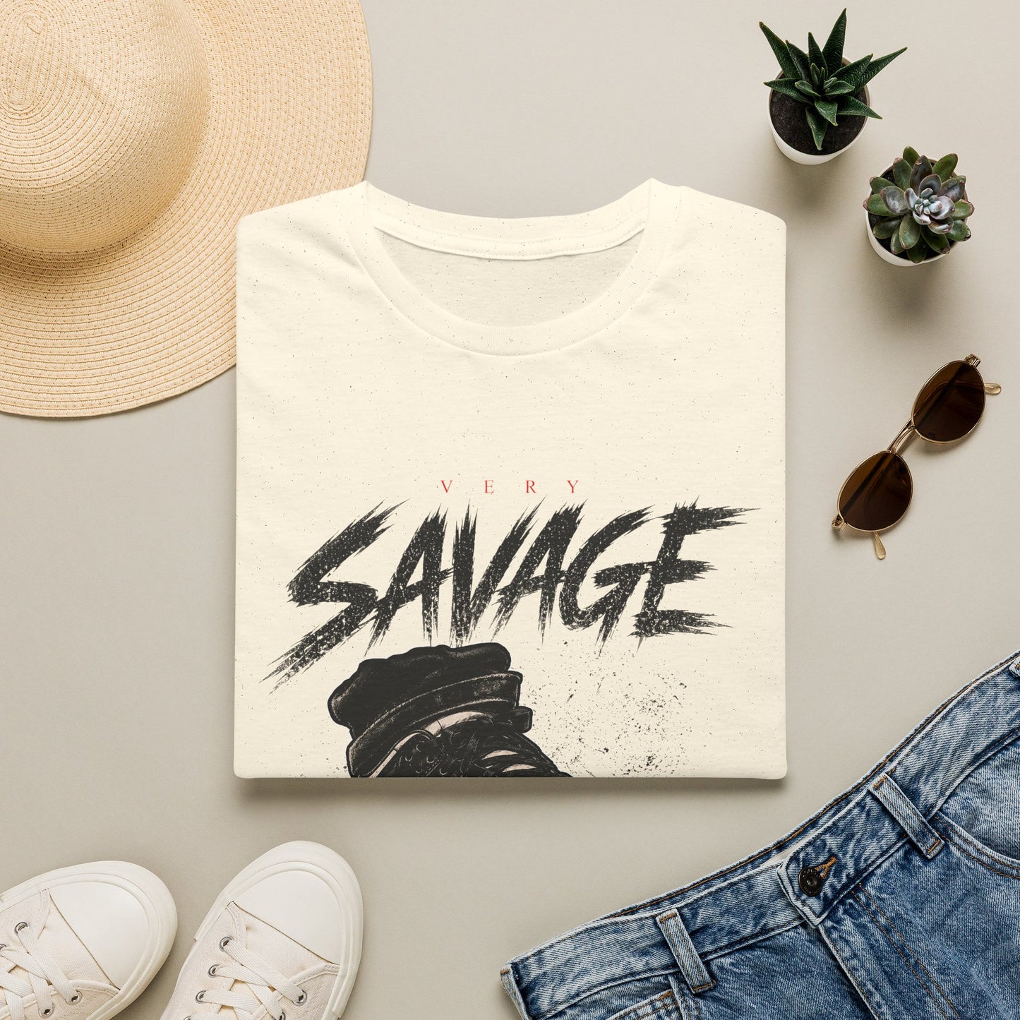 Very Savage Graphic T-Shirt