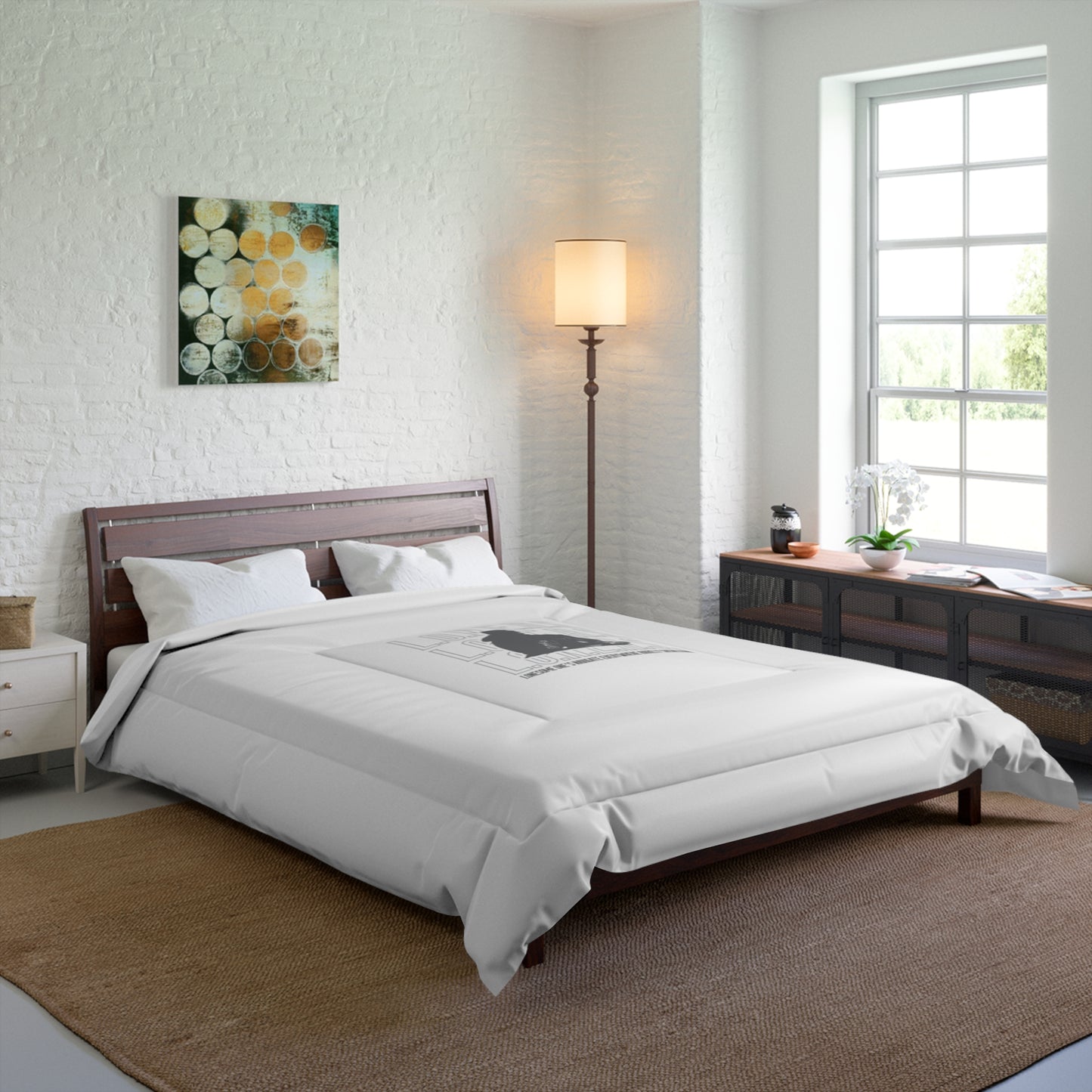 L.O.N.E.R.S. Comforter, Romantic Bedroom Decor, Gift for Couples, Soft Bedding, Bedroom Makeover, Valentine's Day Gift