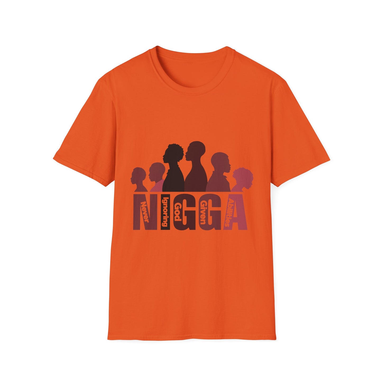 N.I.G.G.A. Diversity Matters Unisex Softstyle T-Shirt - Celebrate Unique Perspectives