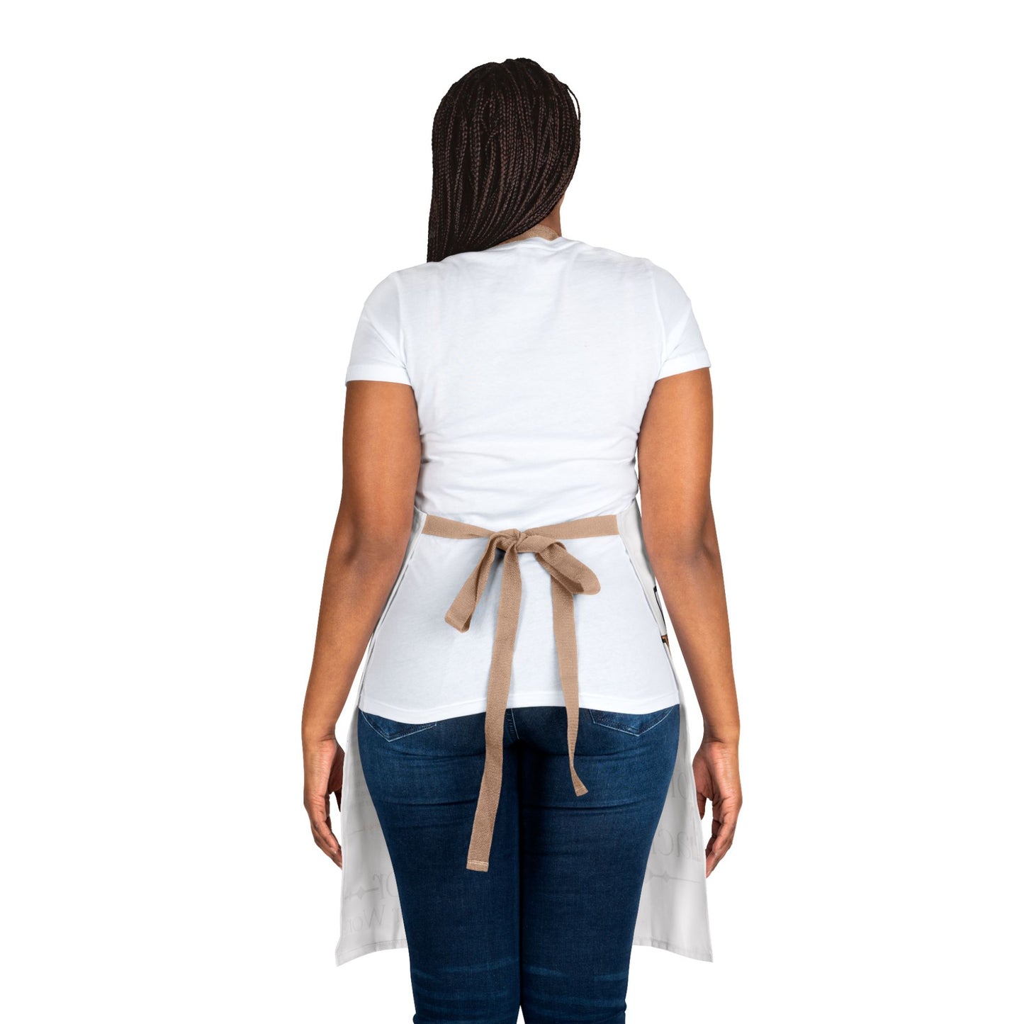PREMIUM Wedding Vows Apron — “We're Indefinitely For Each Other” Chef Apron (Better or Worse)
