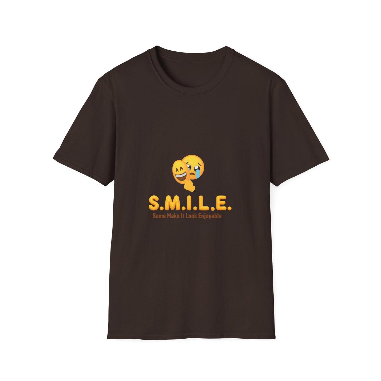 S.M.I.L.E. Graphic Tee | Positive Message Shirt | Gift for Friends | Casual Wear | Everyday Humor