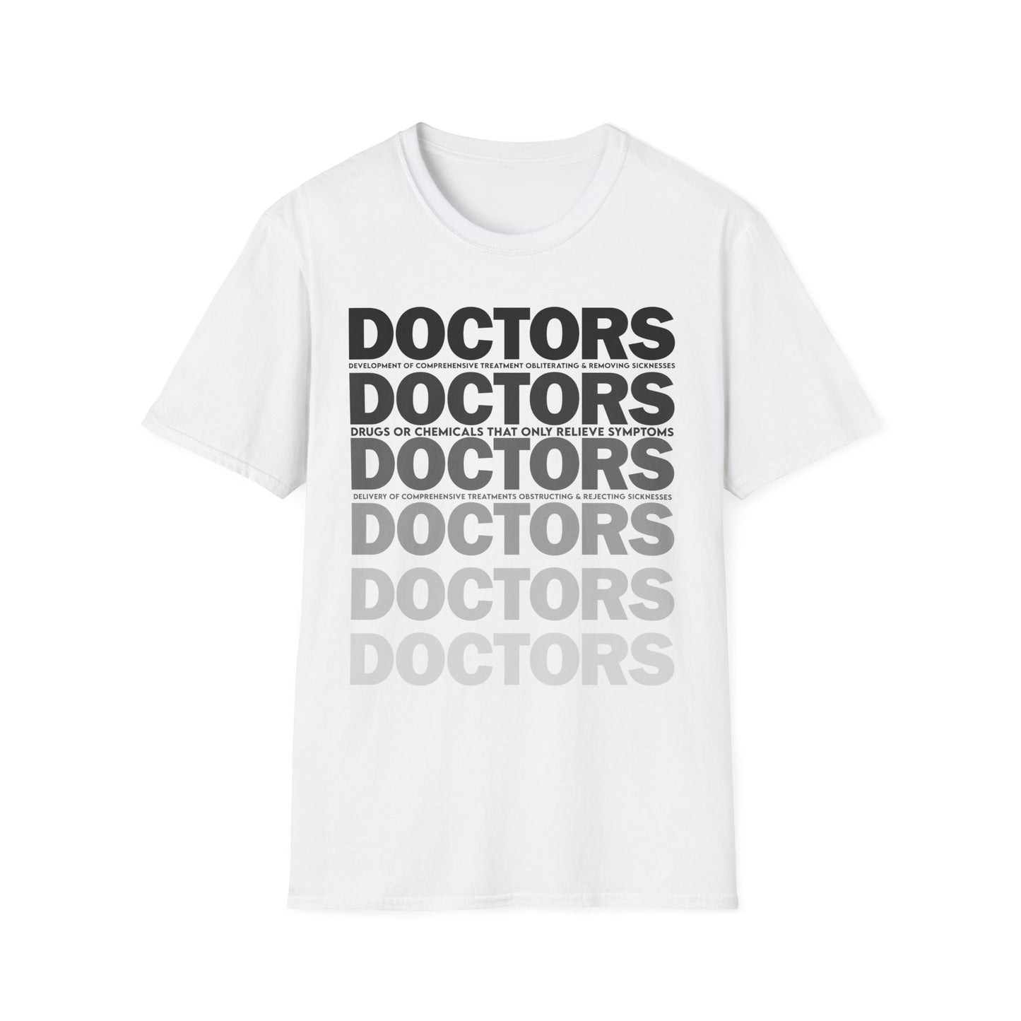 D.O.C.T.O.R.S. Unisex Softstyle T-Shirt - Medical Sly Tee for Healthcare Professionals